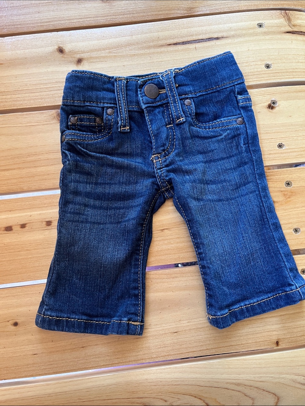 Wrangler Dark Blue Toddler Denim Jeans